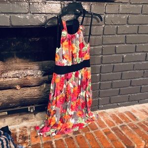 Floral spring dress